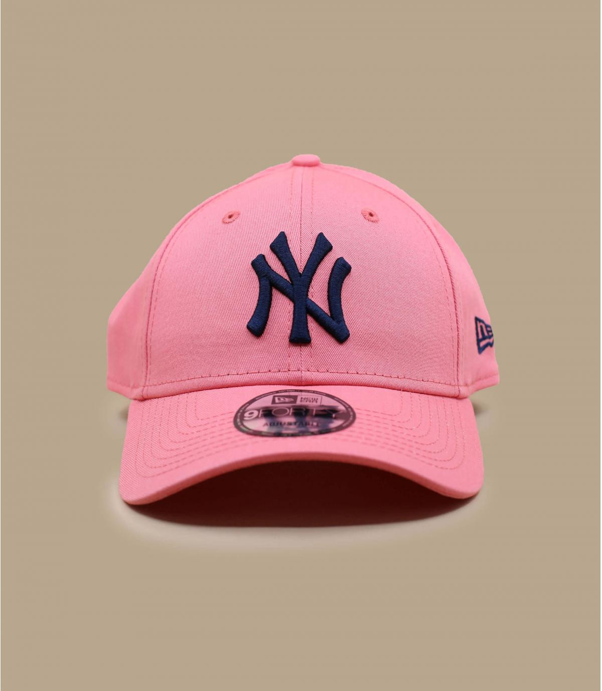 Casquette League Ess NY 940 pink lift navy New Era